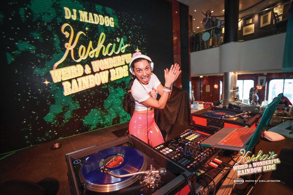 Local DJ Maddog Hits High Seas with Kesha (Photo Gallery)