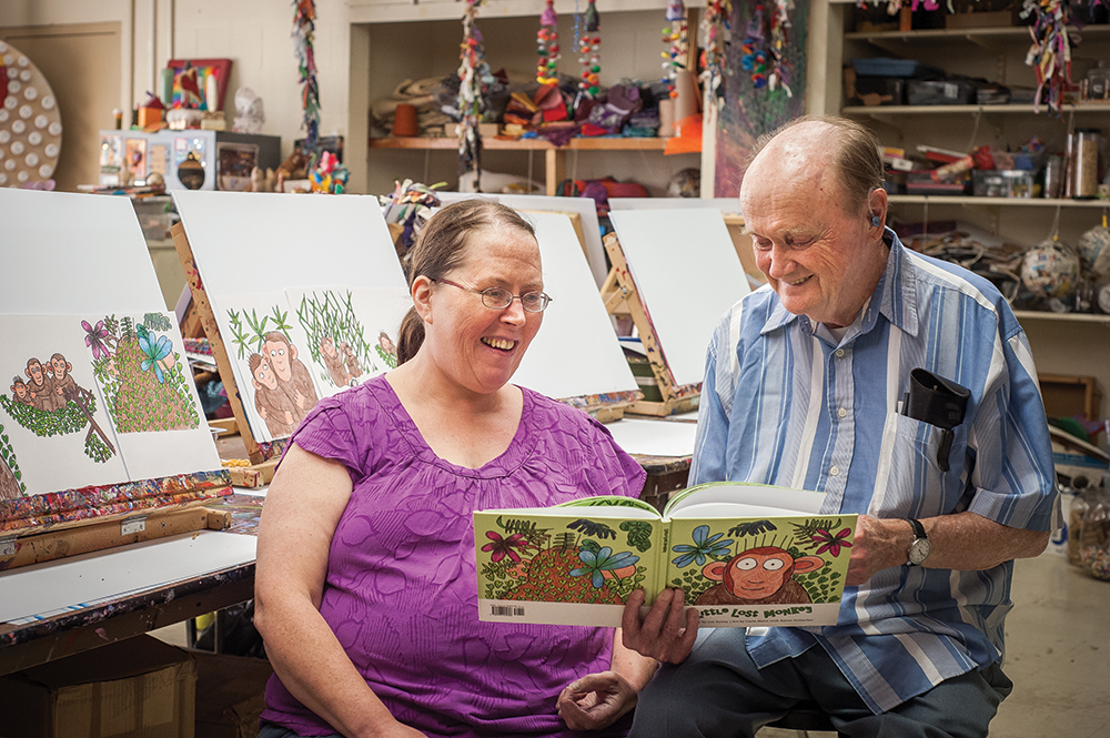 ‘Little Lost Monkey’: Stone Belt Artist Illustrates Children’s Book About Foster-to-Adoption Journey