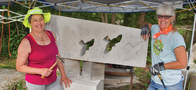 Sculptor Amy Brier Collaborates: Like ‘Two Artists with One Brain’