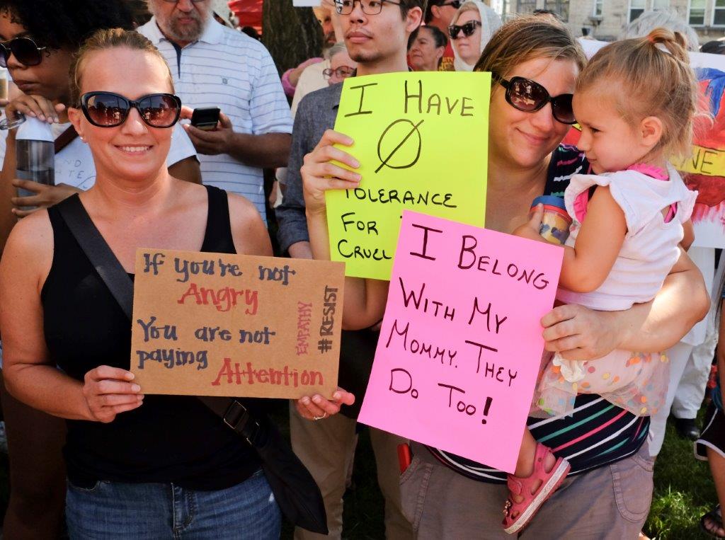 “Families Belong Together” Rally Held Outside Courthouse (PHOTO GALLERY)