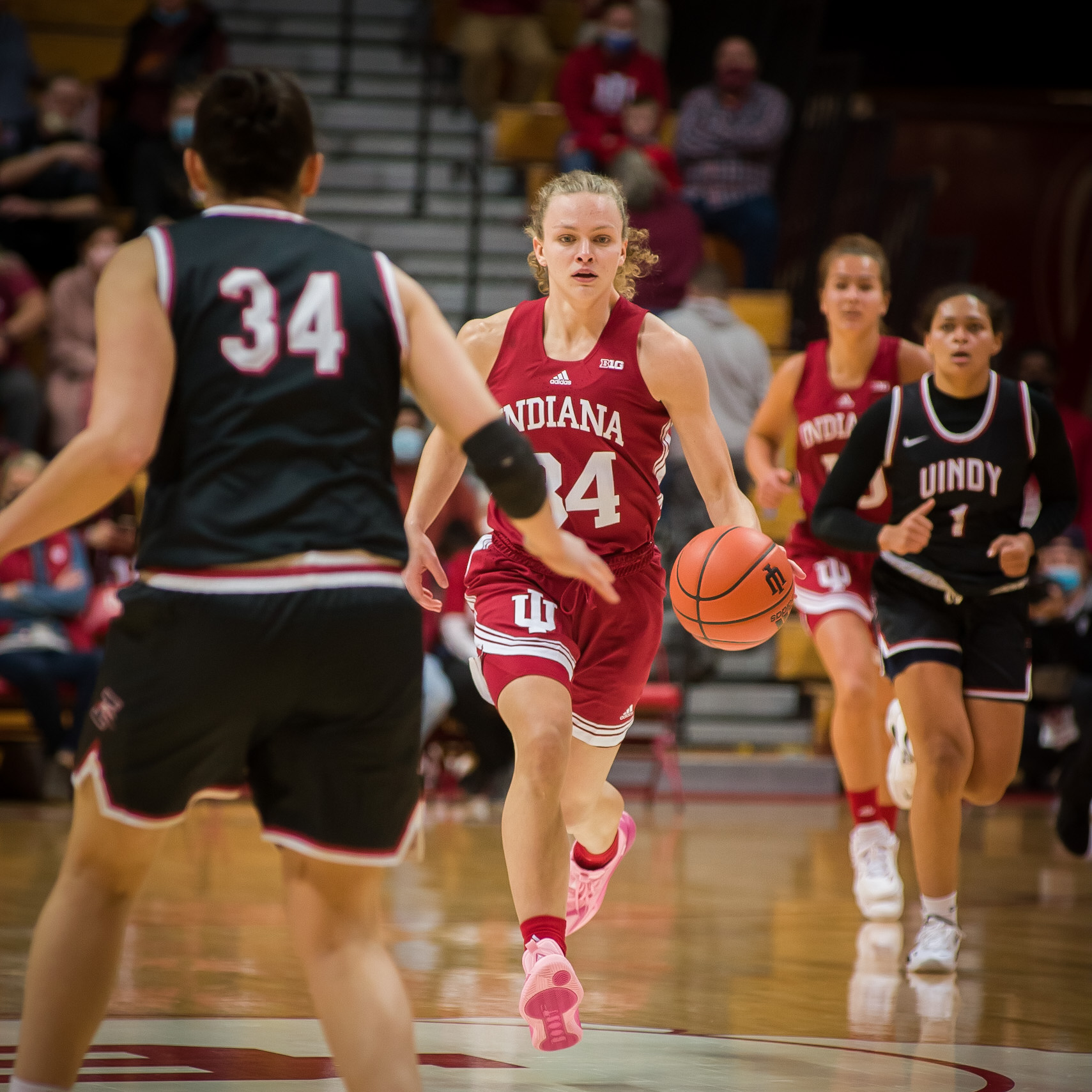 Indiana Women Topple UIndy in Exhibition [PHOTO GALLERY]