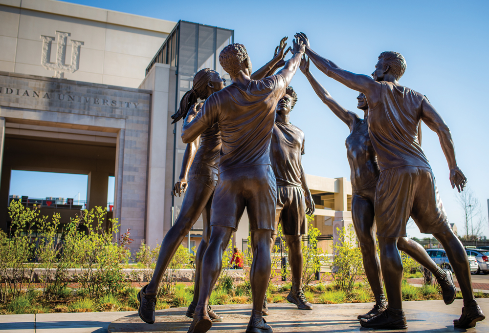 ‘Spirit of Indiana’: A New Campus Sculpture