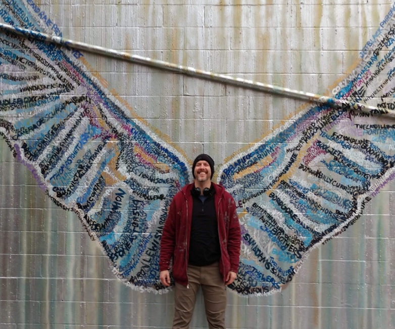 Artist Adam Long: Painting the Town