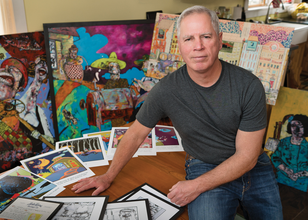 Kevin Pope: Cartoonist, Designer & Fine Artist