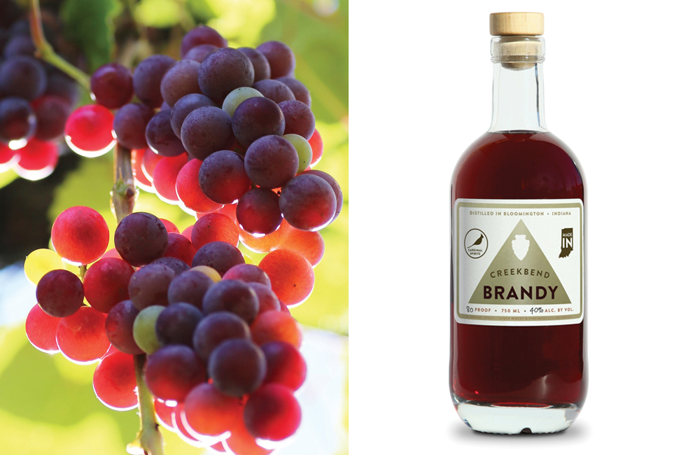 Oliver Winery & Cardinal Spirits Create a Bloomington Brandy