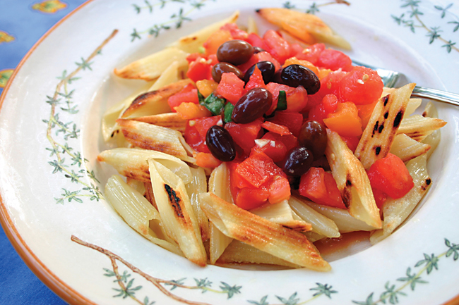 A Different Kind of Pasta—With Crunch!