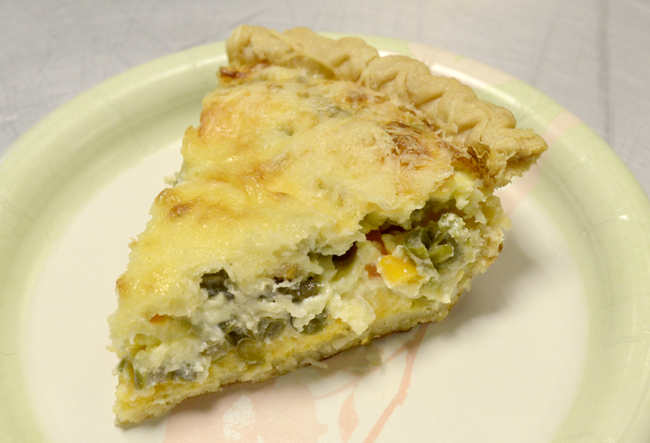 Recipe of the Week: Quiche with Vegetables