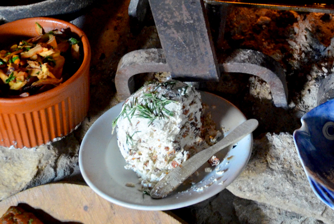Holiday Recipes: Goat Cheese Ball With Pecans, Cherries, and Bacon