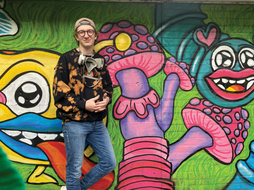 Trenton Musch, a.k.a. ‘Moosy’: Painting the Town with Color