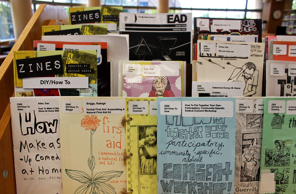 Check Out a Zine or Learn to Make One at the Public Library